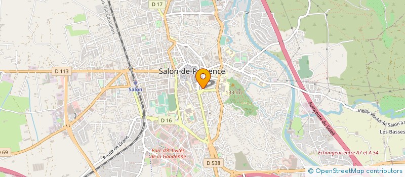 localisation de l'entreprise MADAME DAVINA LE PENNEC  SALON-DE-PROVENCE