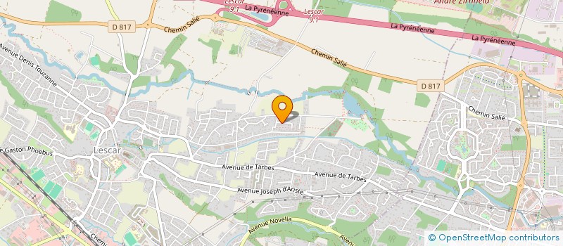 localisation de l'entreprise MADAME DAVINA LEGAIN  LESCAR