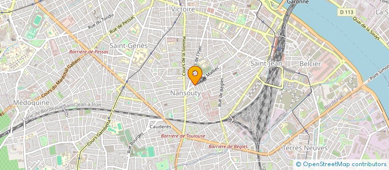 localisation de l'entreprise MADAME DAVINA PECHIN à BORDEAUX