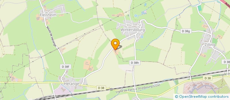 localisation de l'entreprise MADAME DAVYE MOUTSINGA  WINTERSBOURG