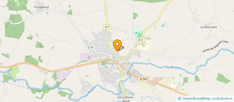 localisation de l'entreprise MADAME DAWN COMPTON à MAGNAC-LAVAL