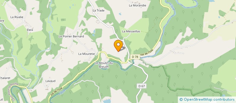 localisation de l'entreprise MADAME DAWN ELIZABETH WOOLFE à SAINT-PAUL-LA-ROCHE