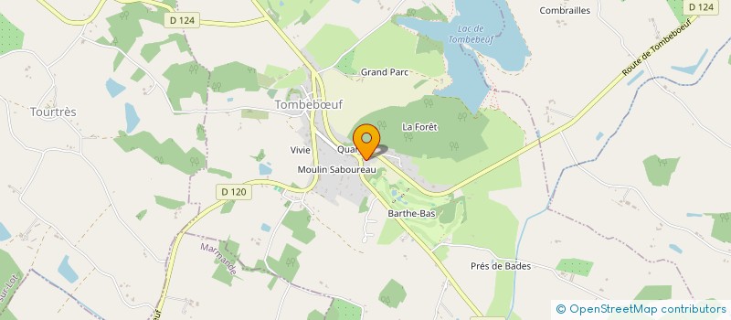 localisation de l'entreprise MADAME DAWN MARSHALL  TOMBEBUF