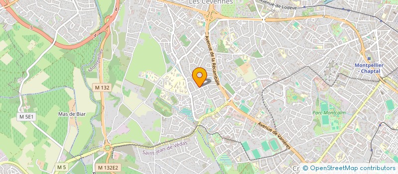 localisation de l'entreprise MADAME DAWSSEN DJERIDI à MONTPELLIER