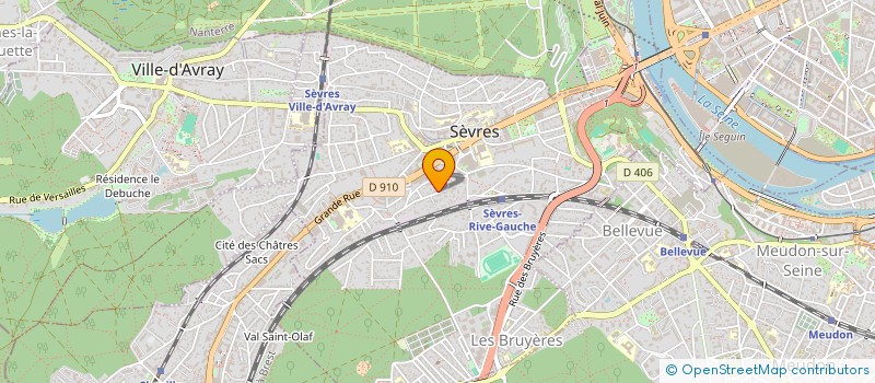 localisation de l'entreprise MADAME DAY SCHNABEL à SEVRES