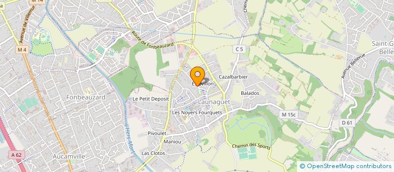 localisation de l'entreprise MADAME DAYANA DE LIRA PEREIRA  LAUNAGUET