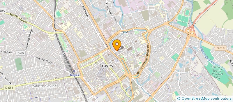 localisation de l'entreprise MADAME DAYANA DOR à TROYES