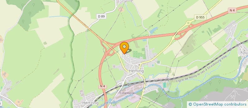 localisation de l'entreprise MADAME DAYANA PIZETTE  HEMING