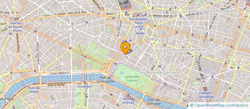 localisation de l'entreprise MADAME DAYRA CUEVAS SANTANA  PARIS