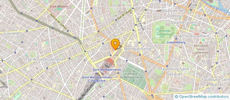 localisation de l'entreprise MADAME DE CHASSEYJEAN à PARIS