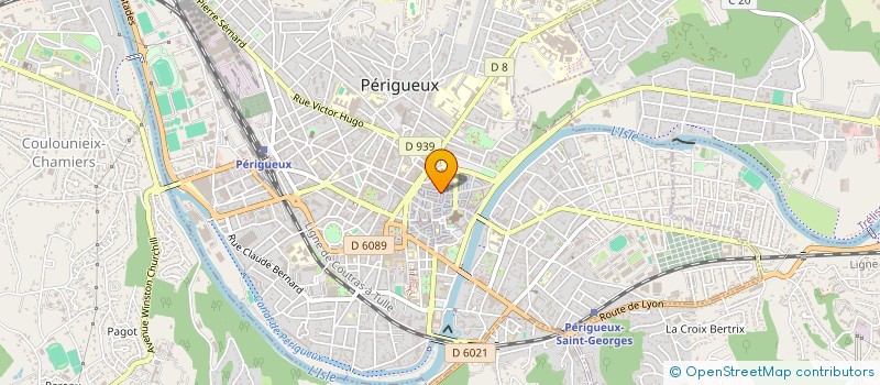 localisation de l'entreprise MADAME DE DEREIX à PERIGUEUX