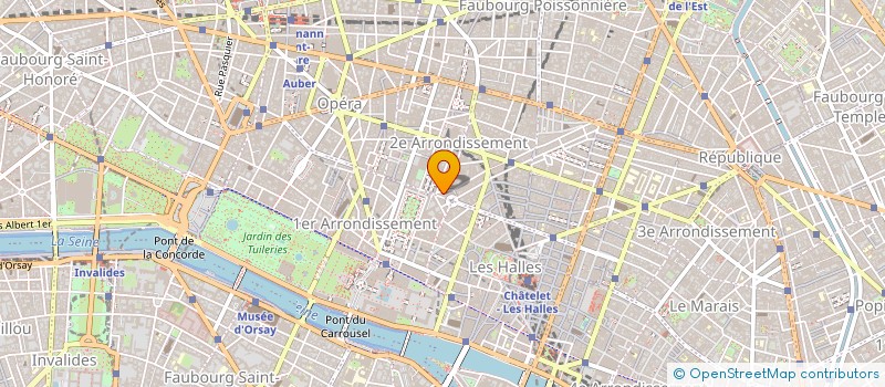 localisation de l'entreprise MADAME DE DUCHEMIN à PARIS
