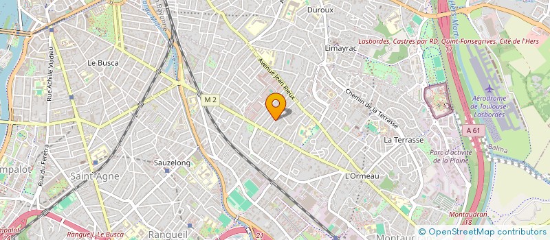localisation de l'entreprise MADAME DE FORMATION à TOULOUSE