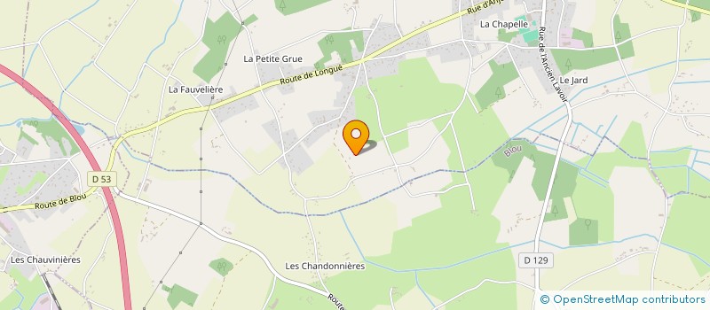 localisation de l'entreprise MADAME DE MACQUART  BLOU