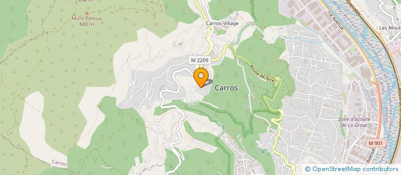 localisation de l'entreprise MADAME DE REVELLO à CARROS