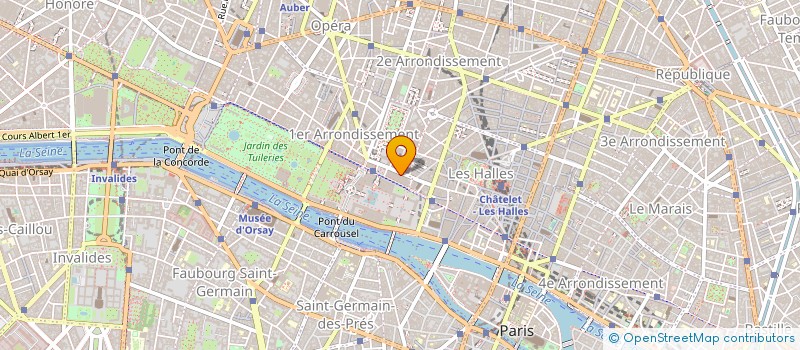 localisation de l'entreprise MADAME DE ROBERT à PARIS