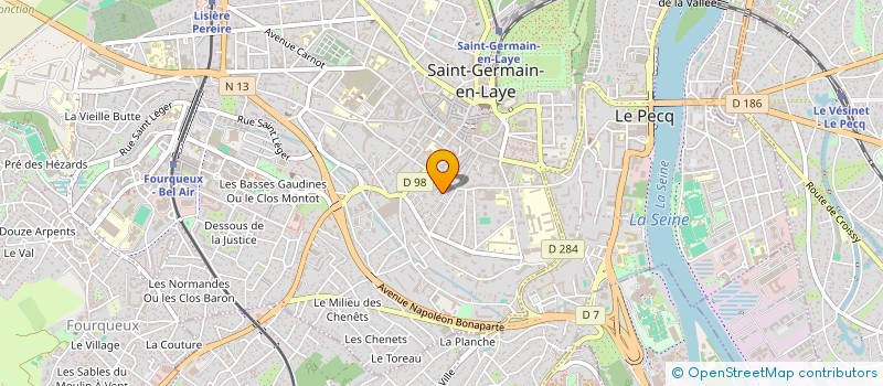 localisation de l'entreprise MADAME DE SEGUR  SAINT-GERMAIN-EN-LAYE