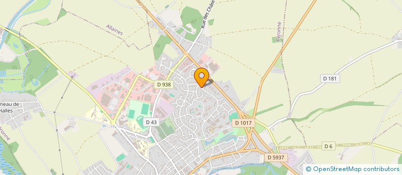 localisation de l'entreprise MADAME DE TERNISIEN à PERONNE