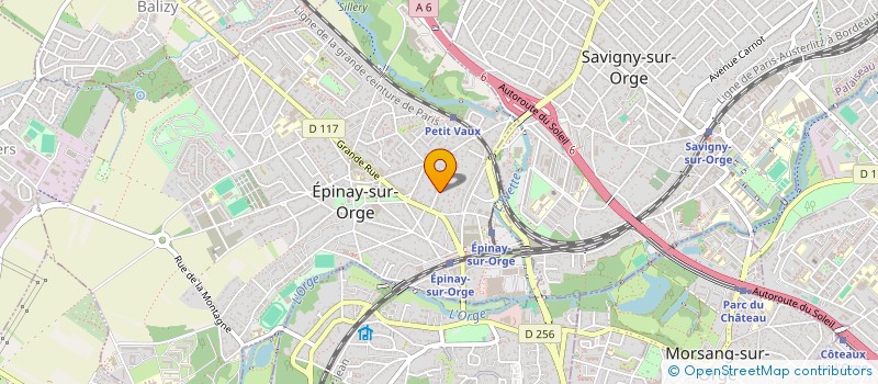 localisation de l'entreprise MADAME DE UNKEL à EPINAY-SUR-ORGE