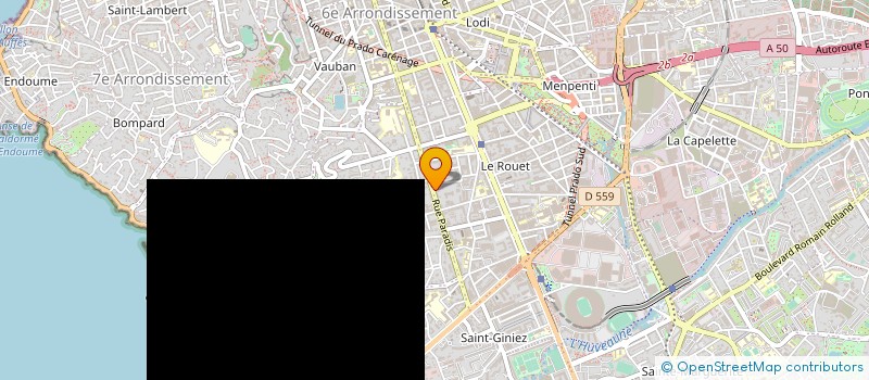 localisation de l'entreprise MADAME DE VOULOIR à MARSEILLE