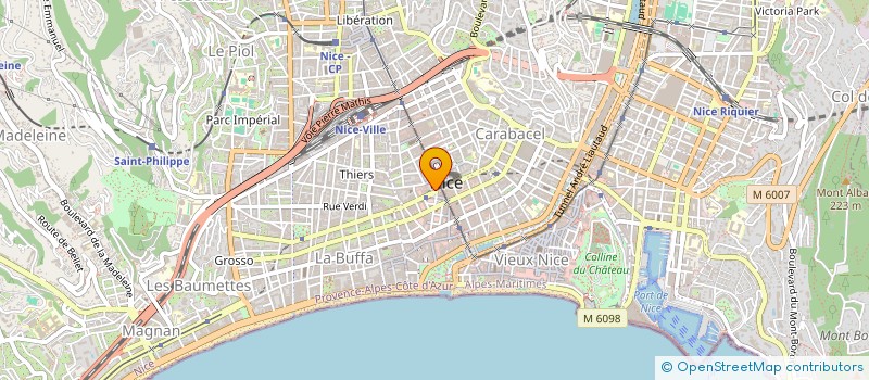 localisation de l'entreprise MADAME DEA HADDAD à NICE