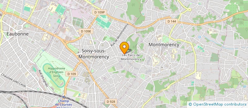 localisation de l'entreprise MADAME DEARBY DESSOURCES à SOISY-SOUS-MONTMORENCY