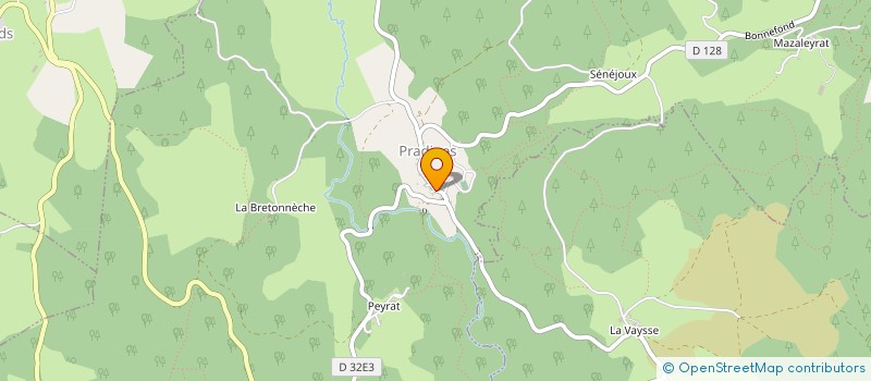 localisation de l'entreprise MADAME DEBBIE JANE FROOD  PRADINES