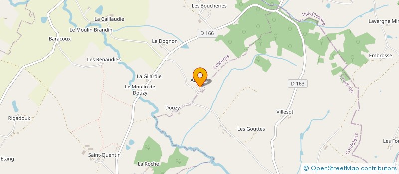 localisation de l'entreprise MADAME DEBBIE SAYWELL à LESTERPS