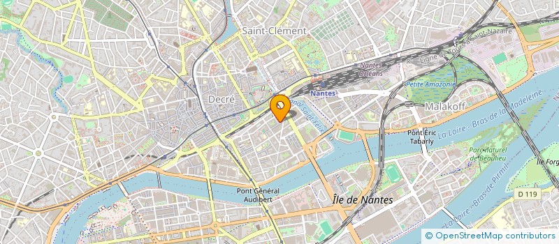 localisation de l'entreprise MADAME DEBORA ALLOU  NANTES