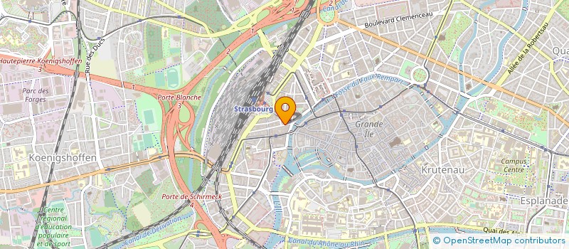 localisation de l'entreprise MADAME DEBORA ASARE à STRASBOURG