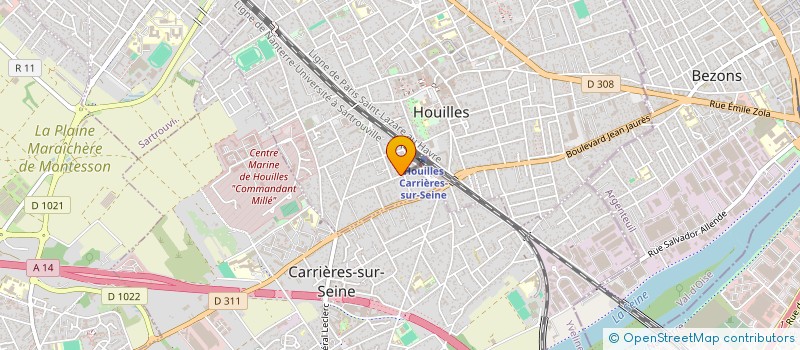 localisation de l'entreprise MADAME DEBORA CALZACCIA  PARIS