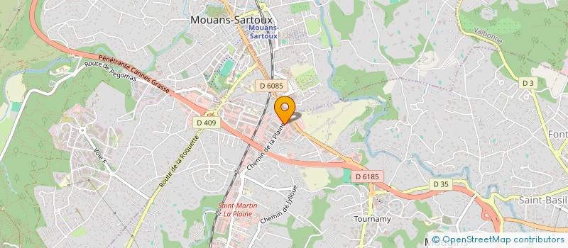 localisation de l'entreprise MADAME DEBORA CAVALLIER à MOUGINS
