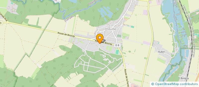 localisation de l'entreprise MADAME DEBORA CHAUVIERE  ITTEVILLE