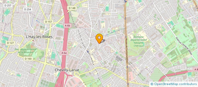 localisation de l'entreprise MADAME DEBORA DE CARVALHO PINTO  L'HAY-LES-ROSES