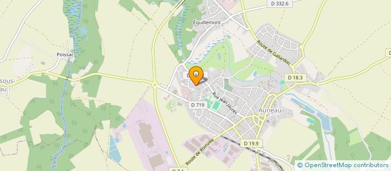 localisation de l'entreprise MADAME DEBORA DE OLIVEIRA à AUNEAU-BLEURY-SAINT-SYMPHORIEN