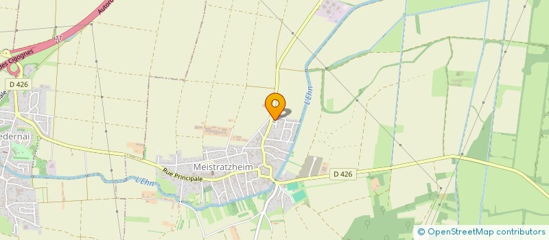 localisation de l'entreprise MADAME DEBORA GLORIES  MEISTRATZHEIM