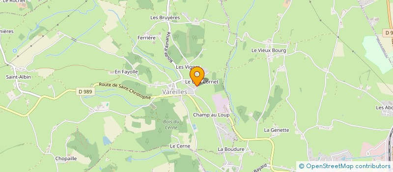 localisation de l'entreprise MADAME DEBORA LAVILLE  VAREILLES