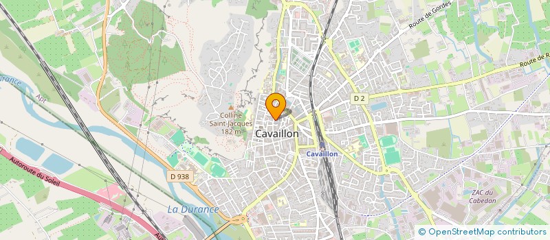 localisation de l'entreprise MADAME DEBORA LOPEZ  CAVAILLON