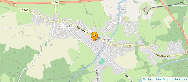 localisation de l'entreprise MADAME DEBORA PEPE  UXEGNEY