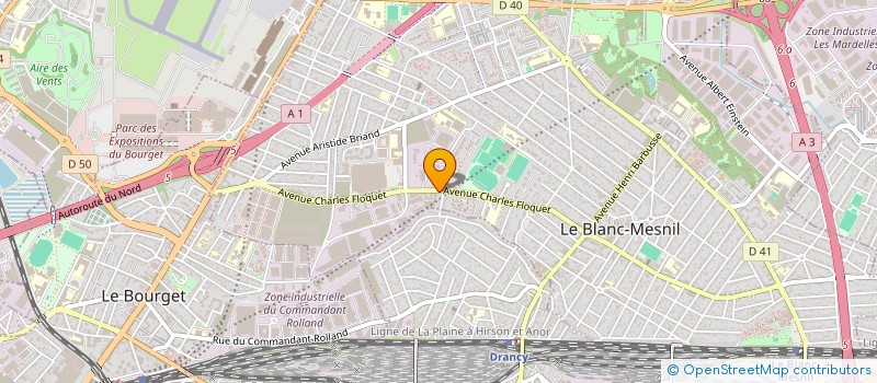 localisation de l'entreprise MADAME DEBORA PILAZA TSAKORIEN à LE BLANC-MESNIL