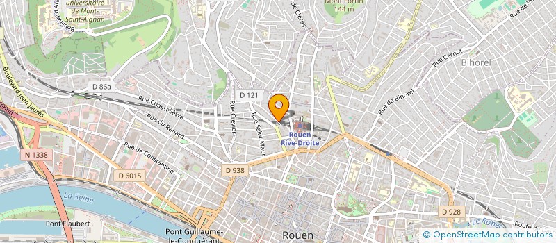 localisation de l'entreprise MADAME DEBORA SAMENE à ROUEN