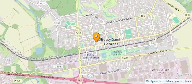 localisation de l'entreprise MADAME DEBORA ZOA  BUSSY-SAINT-GEORGES