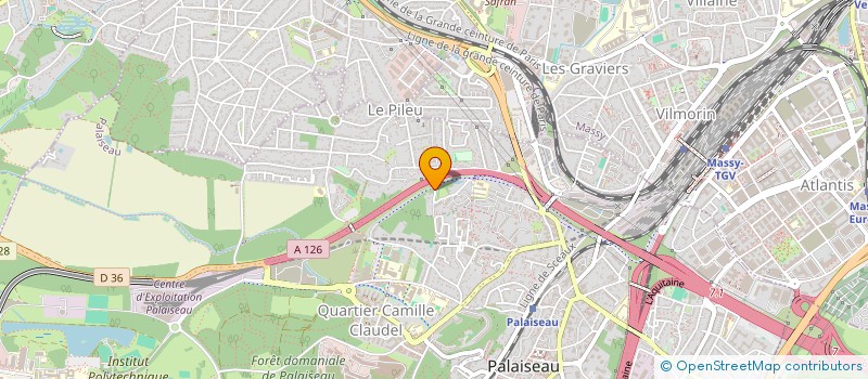 localisation de l'entreprise MADAME DEBORAH ABEKA  PALAISEAU