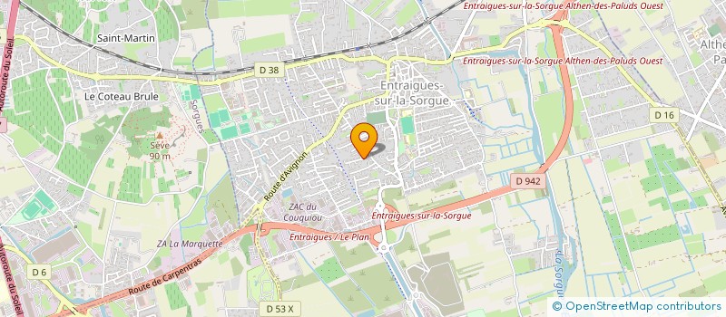 localisation de l'entreprise MADAME DEBORAH AGUSTA à ENTRAIGUES-SUR-LA-SORGUE