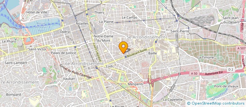 localisation de l'entreprise MADAME DEBORAH ANSELMI à MARSEILLE