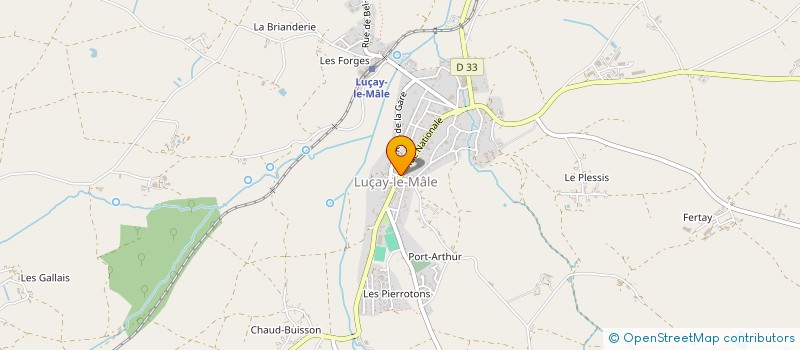 localisation de l'entreprise MADAME DEBORAH ANTOINE à LUCAY-LE-MALE