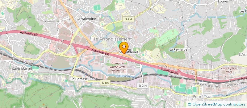 localisation de l'entreprise MADAME DEBORAH ATTALI  MARSEILLE