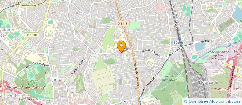 localisation de l'entreprise MADAME DEBORAH BACHELET  VILLENAVE-D'ORNON