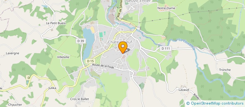 localisation de l'entreprise MADAME DEBORAH BARRATT  CHATEAUNEUF-LA-FORET