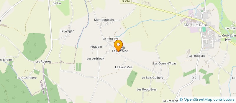 localisation de l'entreprise MADAME DEBORAH BATOUA  MARCILLE-RAOUL